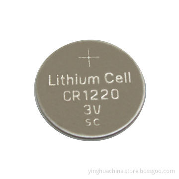Button/3.0V lithium coin cell battery, 36mAh capacity, weighs 0.8g, meets CE, UL standardNew